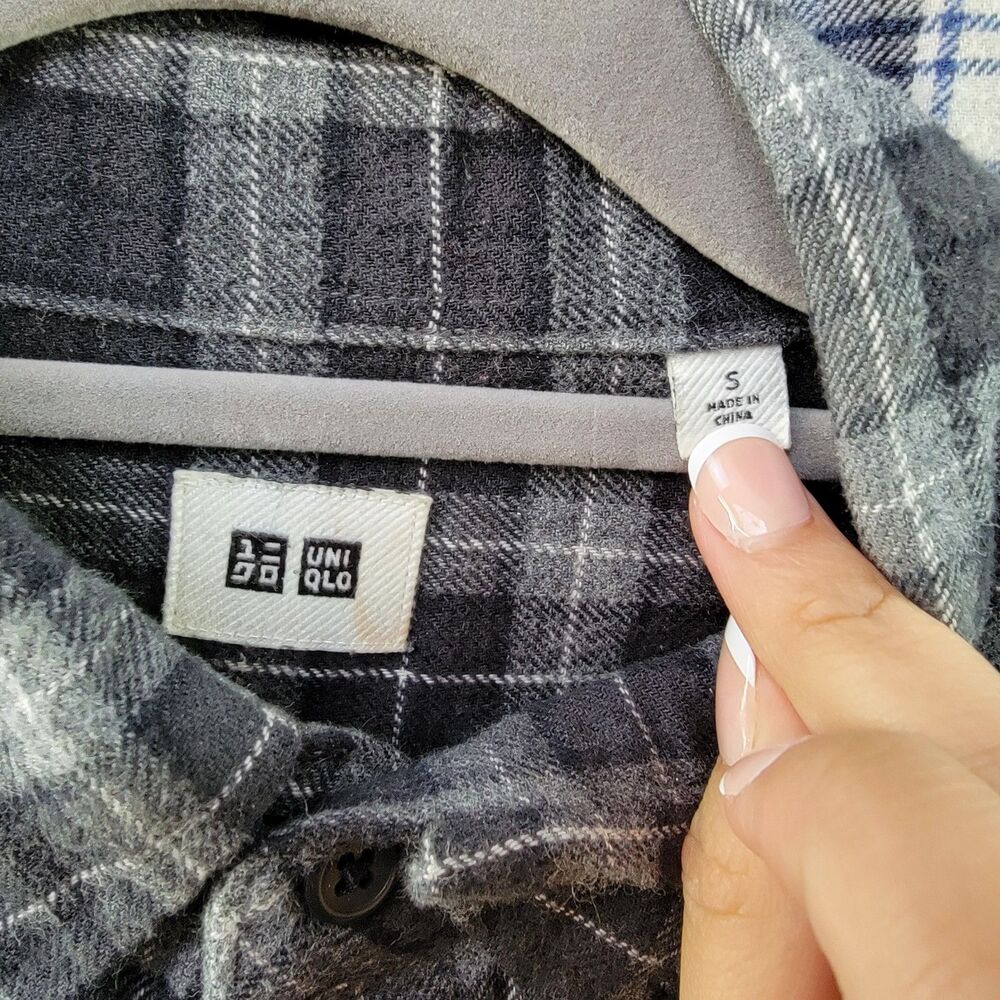 Bundle Of X2 Multicolored 100% Cotton Button-Down… - image 3